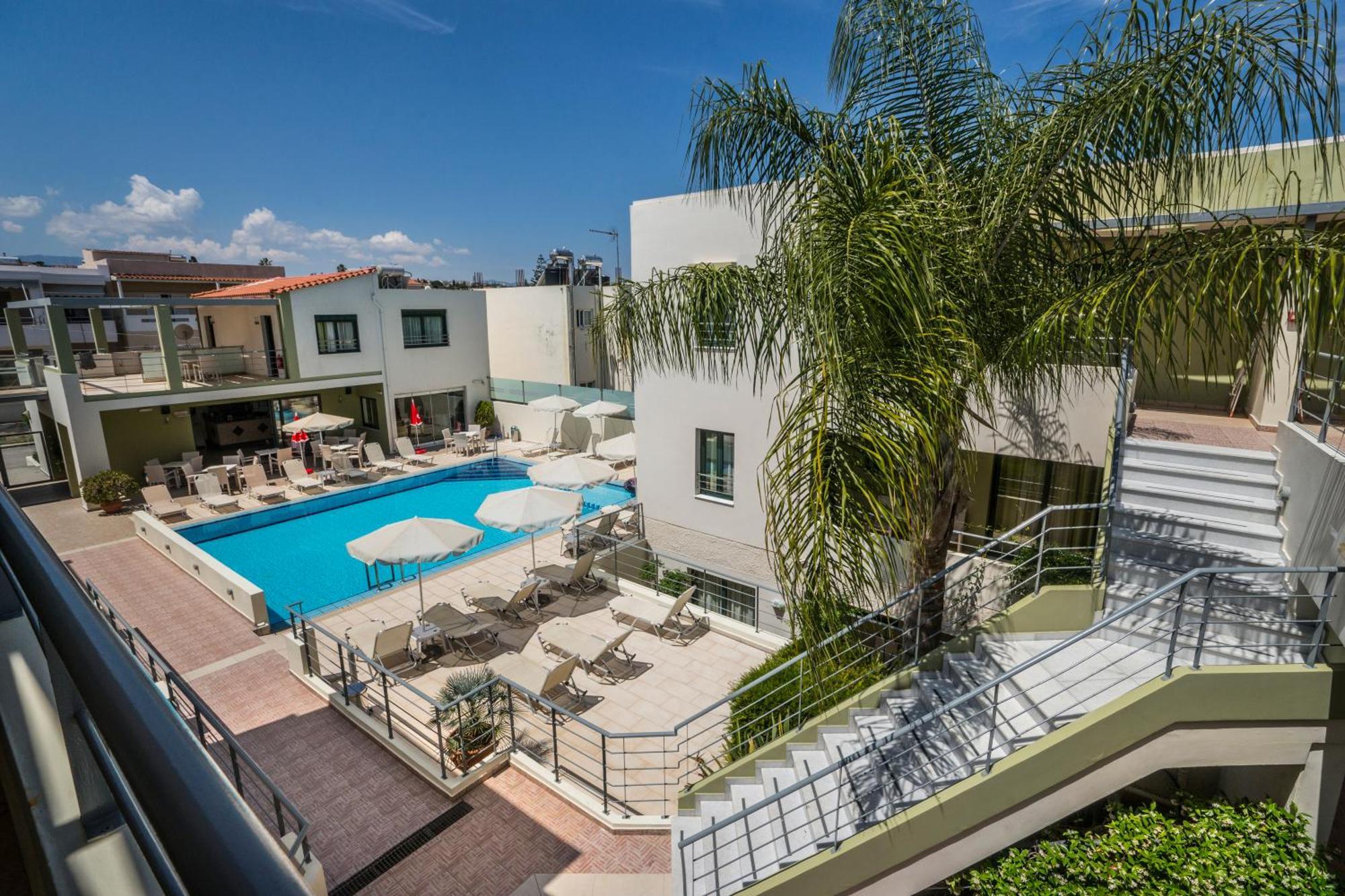Athina Beach Hotel Kato Daratso Exterior foto