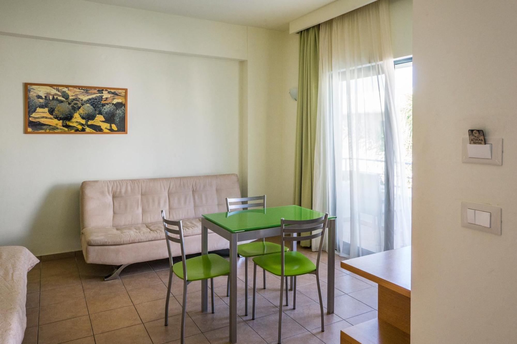 Athina Beach Hotel Kato Daratso Exterior foto